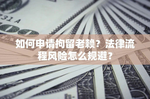 武汉如何申请拘留老赖？法律流程风险怎么规避？