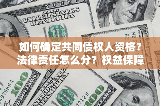 武汉如何确定共同债权人资格？法律责任怎么分？权益保障技巧揭秘！