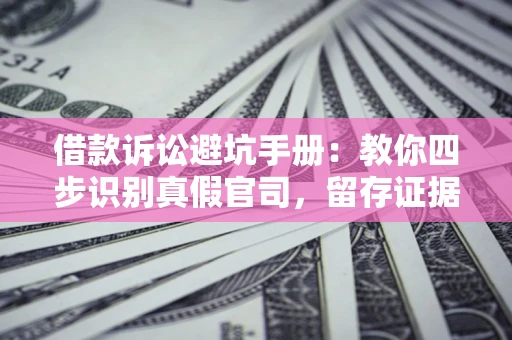 武汉借款诉讼避坑手册：教你四步识别真假官司，留存证据不踩雷