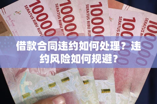 武汉借款合同违约如何处理？违约风险如何规避？