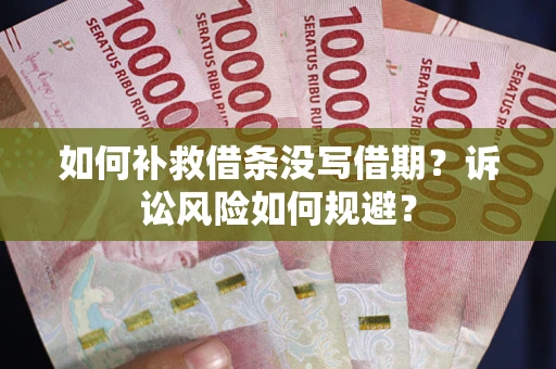 武汉如何补救借条没写借期？诉讼风险如何规避？
