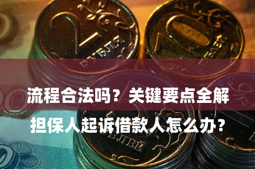 武汉

担保人起诉借款人怎么办？流程合法吗？关键要点全解析