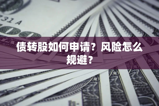 武汉债转股如何申请？风险怎么规避？