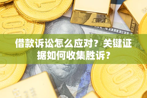 武汉借款诉讼怎么应对？关键证据如何收集胜诉？